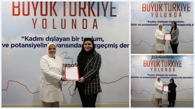 Ak Parti üç ilçede kadın kolları başkanını değiştirdi
