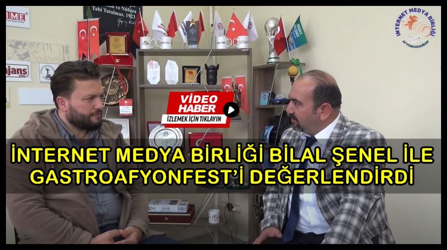 İnternet Medya Birliği Bilal Şenel’i konuk etti