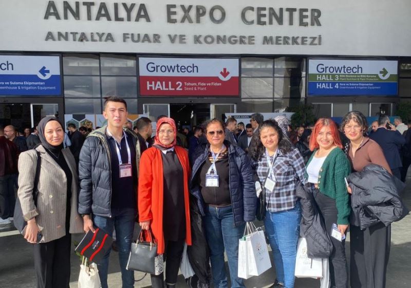 Sandıklı MYO Öğrencileri Growtech Tarım Fuarı’na katıldı