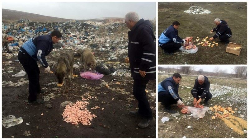 Başkan Şahin sokaktaki dostlarımızı unutmadı