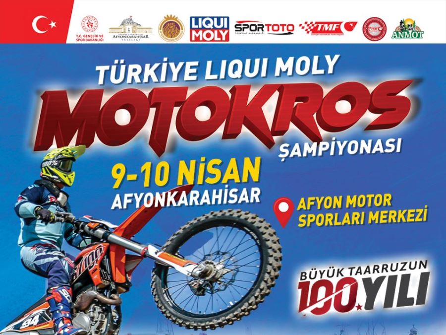 TÜRKİYE LIQUI MOLY MOTOKROS ŞAMPİYONASI 9-10 NİSAN´DA