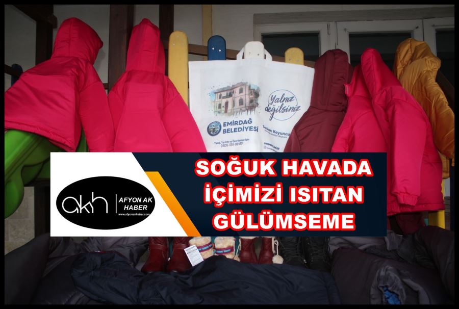 Soğuk havada içimizi ısıtan gülümseme