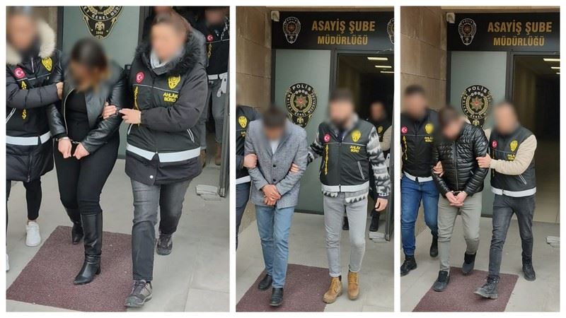 Masaj salonlarına gerçekleştirilen fuhuş operasyonunda 3 kişi tutuklandı