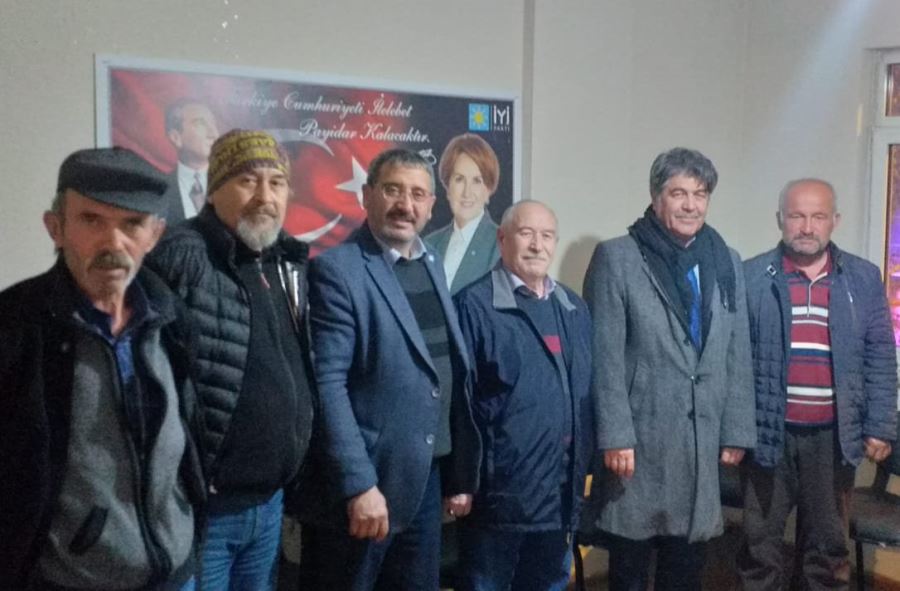 İyi Partili İnkaya, İhsaniye İlçe Teşkilatı’nı ziyaret etti