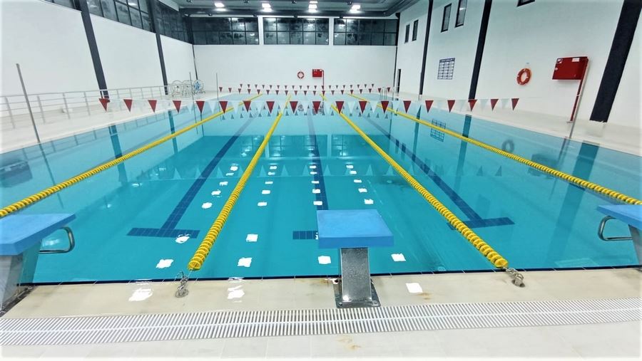 Sandıklı Yarı Olimpik Yüzme Havuzu hazır