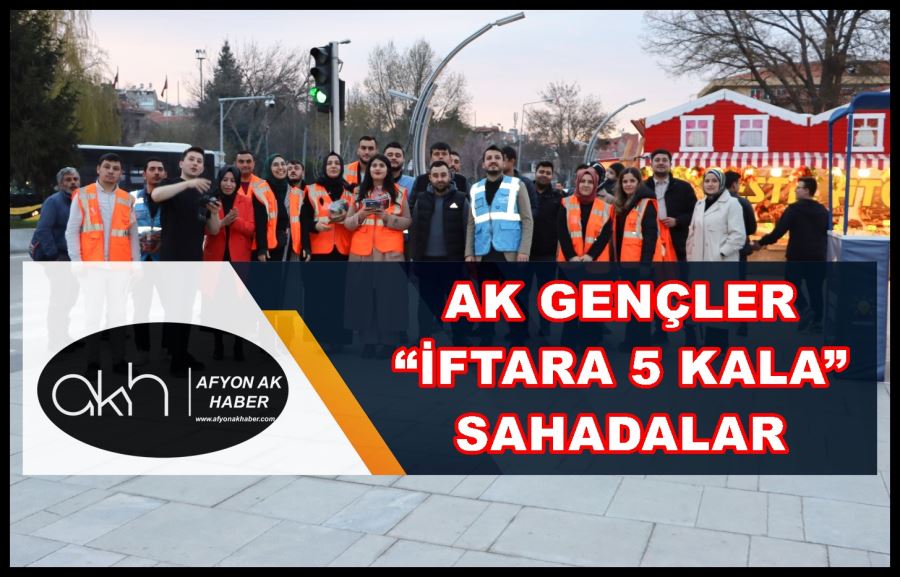 Ak Gençler “İftara 5 Kala” sahadalar