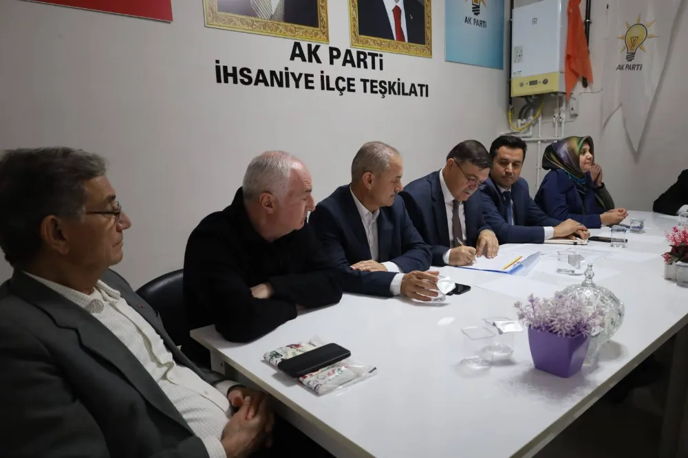 Güçlü İhsaniye İçin AK Parti Teşkilatı Dayanışma İçinde
