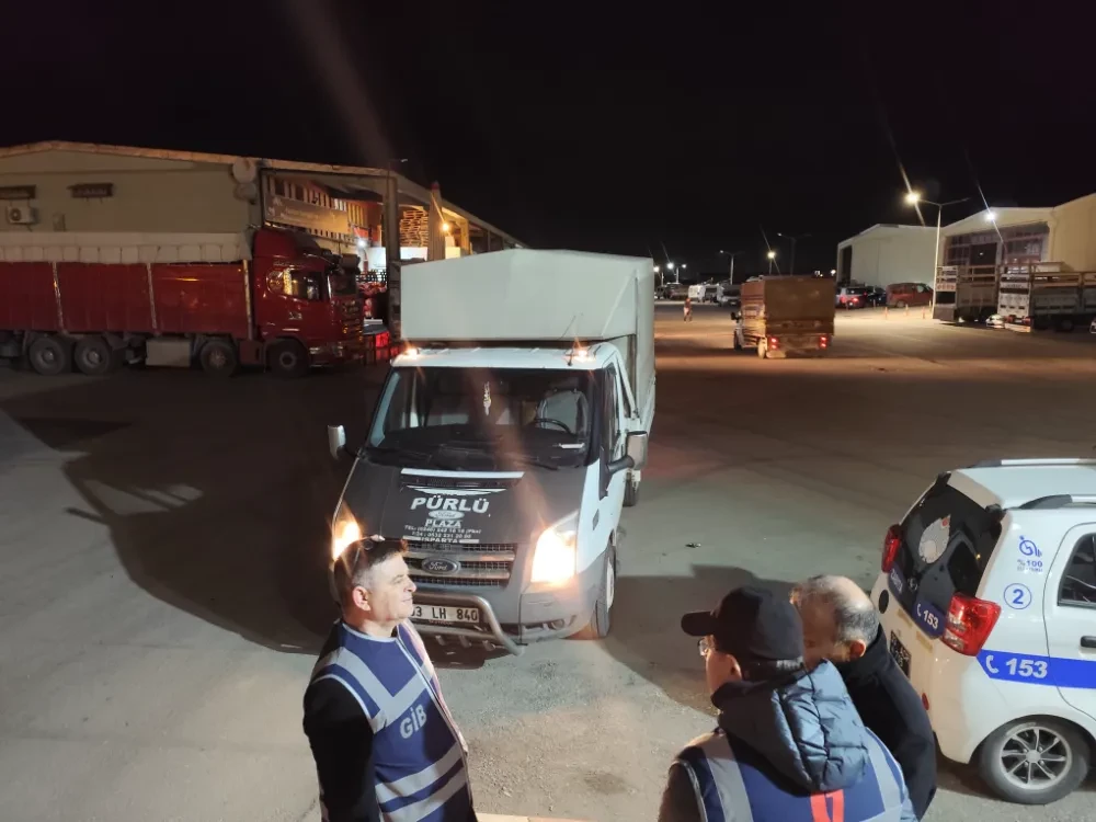 Afyonkarahisar Sebze Halinde Vergi Denetimi