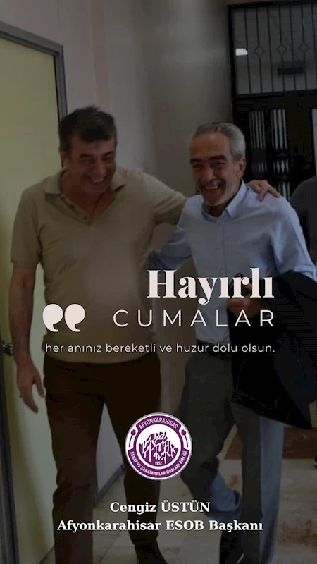 Afyonkarahisar Esnaf ve Sanatkarlar Odası Başkanı