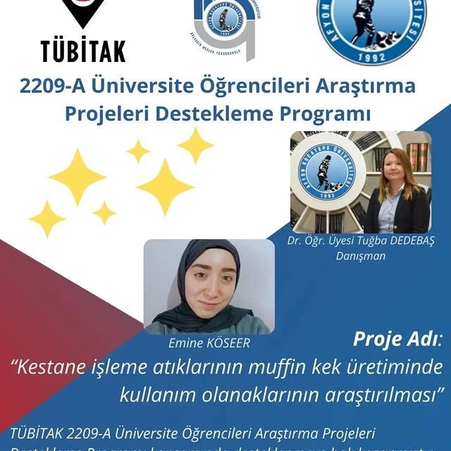 Afyon Kocatepe Üniversitesi Öğrencisi TÜBİTAK Proje Desteği Kazandı