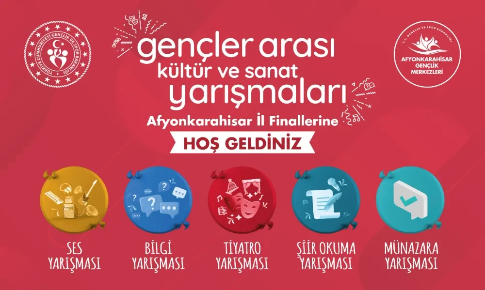 Afyonkarahisar’da 10. Geleneksel Kültür ve Sanat Yarışmaları Başlıyor