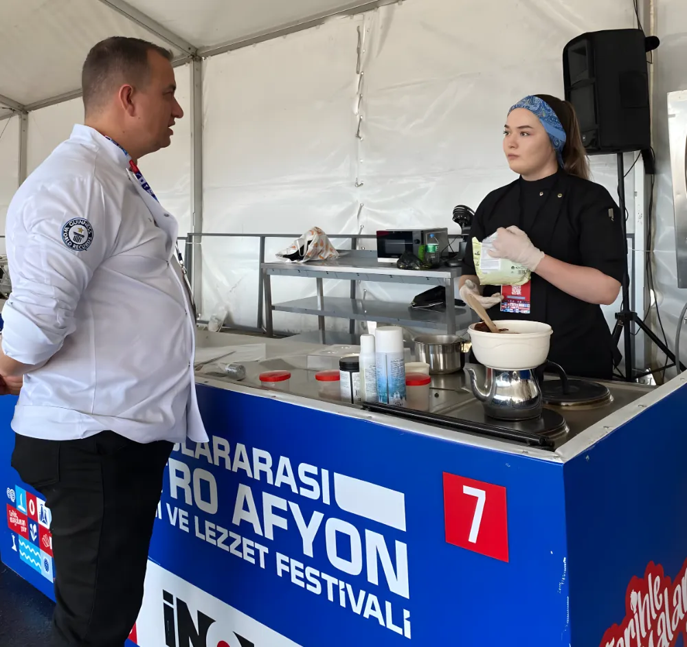 Ceylin Çalış, Gastro Afyon’da Üst Üste İki Kez Birinci Oldu