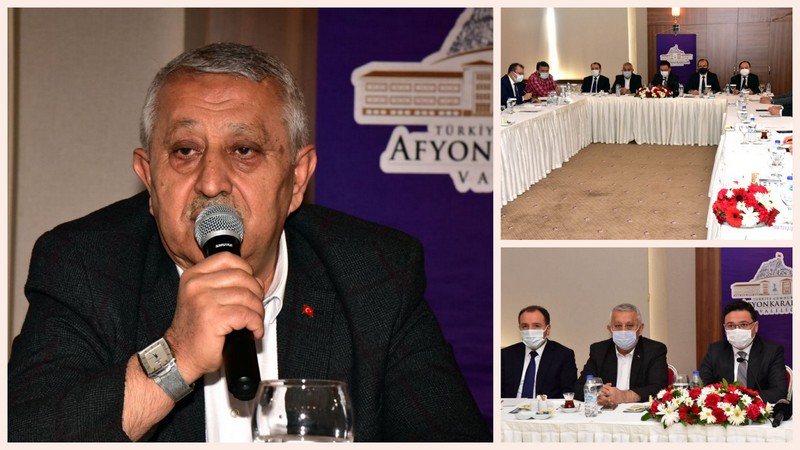Başkan Zeybek; “Valimiz Afyon için bir şans bunu iyi değerlendirmeliyiz”