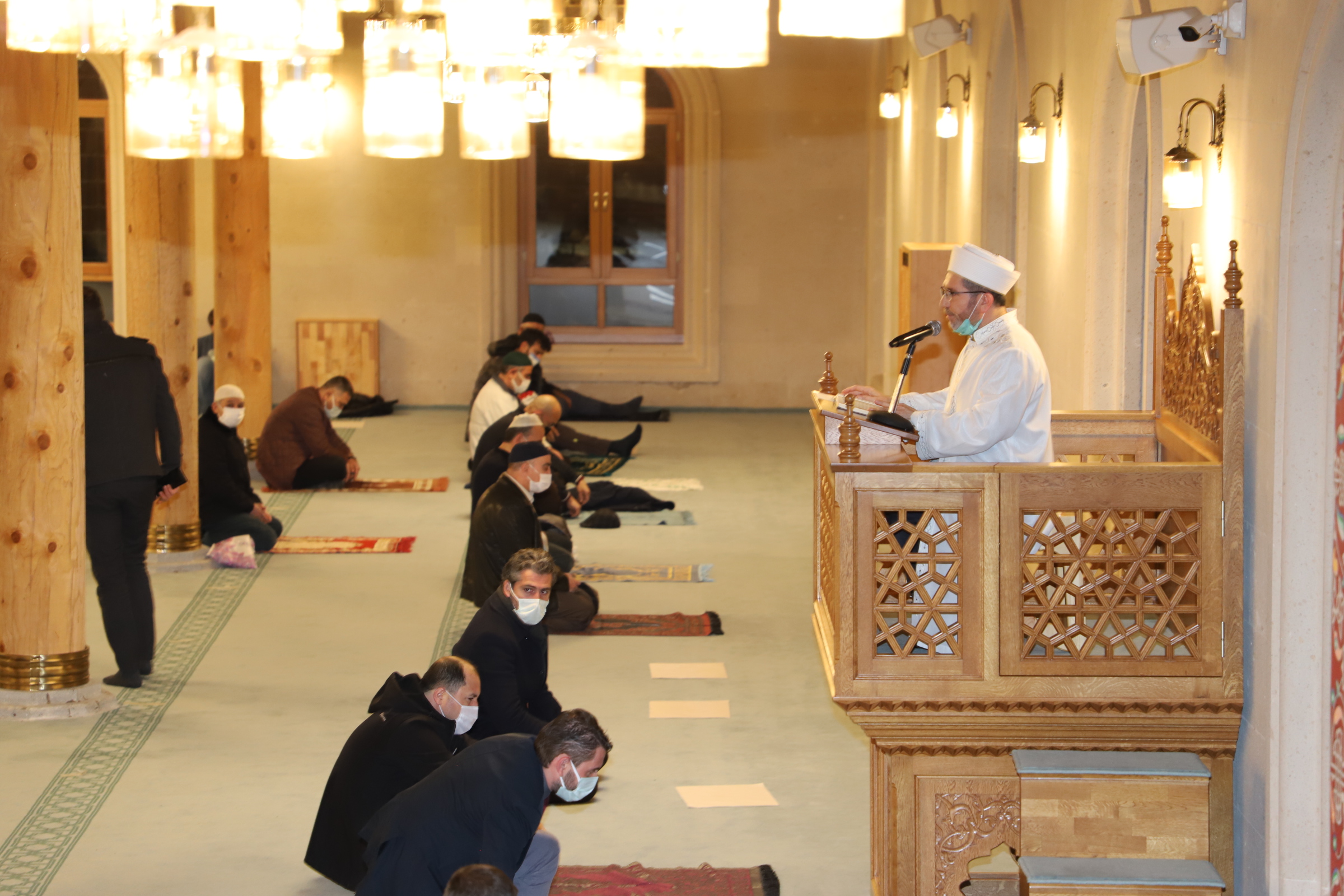 Miraç Kandili Paşa Camii’nde idrak edildi