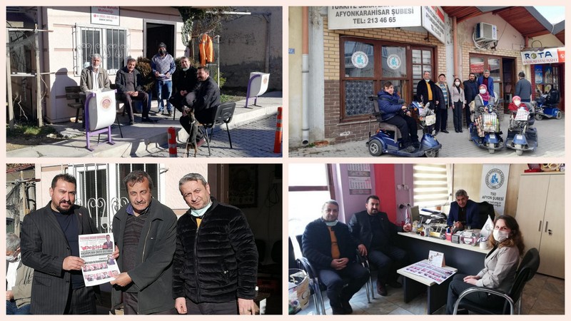 TDP İL BAŞKANI UYSAL’DAN BİR DİZİ ZİYARET