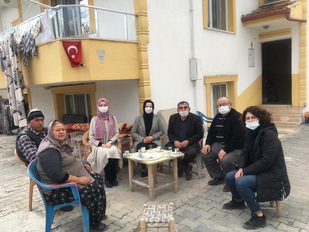 Ak Parti Heyeti’nden Roman vatandaşlara nezaket ziyareti