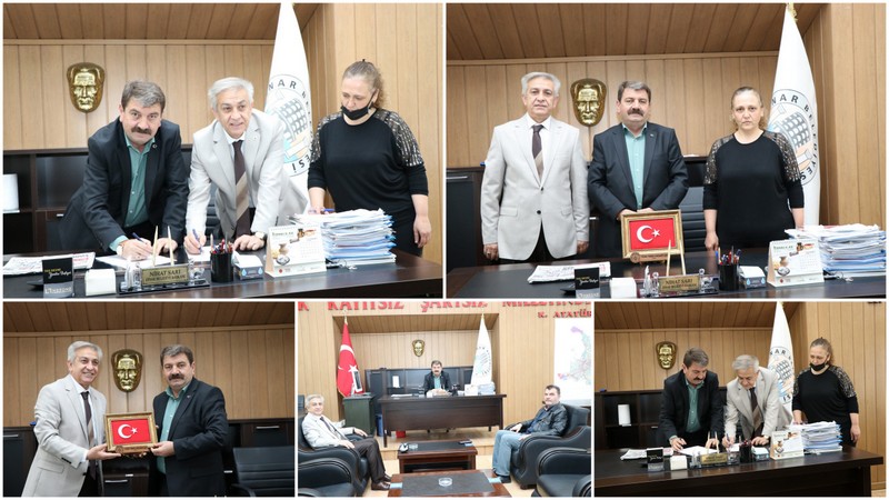 Dinar Belediyesi Denge Tazminatı Sözleşmesi’ni imzaladı
