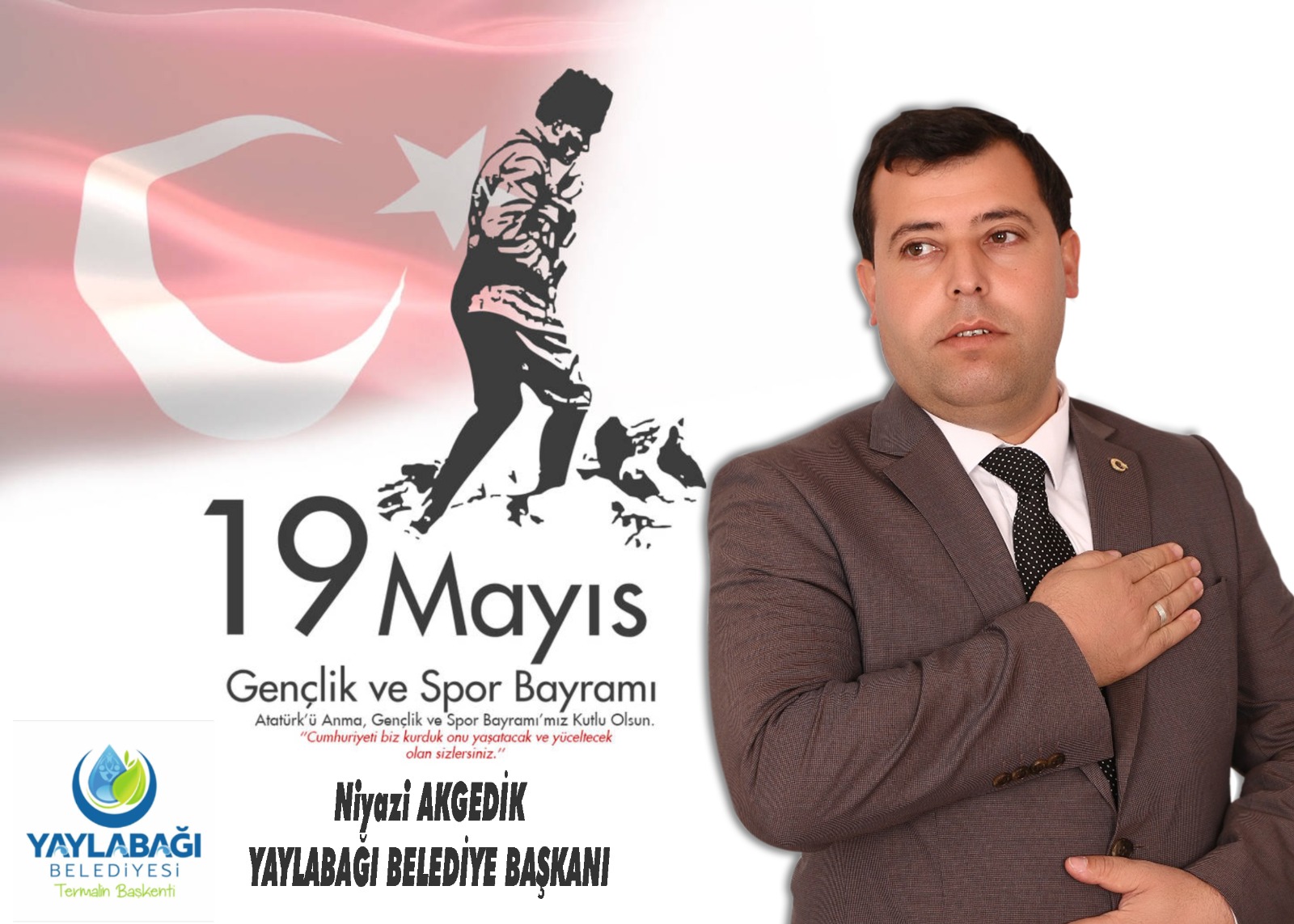 Başkan Akgedik’ten 19 Mayıs mesajı