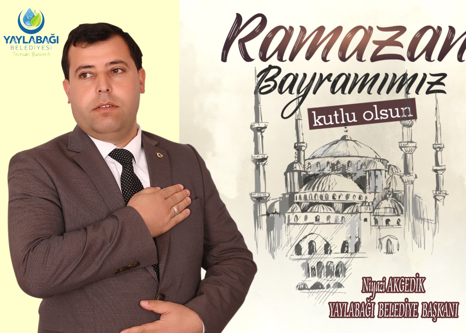 Başkan Akgedik’ten Ramazan Bayramı mesajı