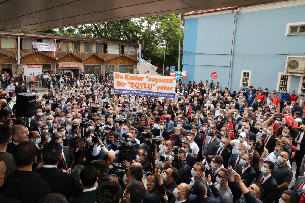 İçişleri Bakanı Soylu Afyon’da