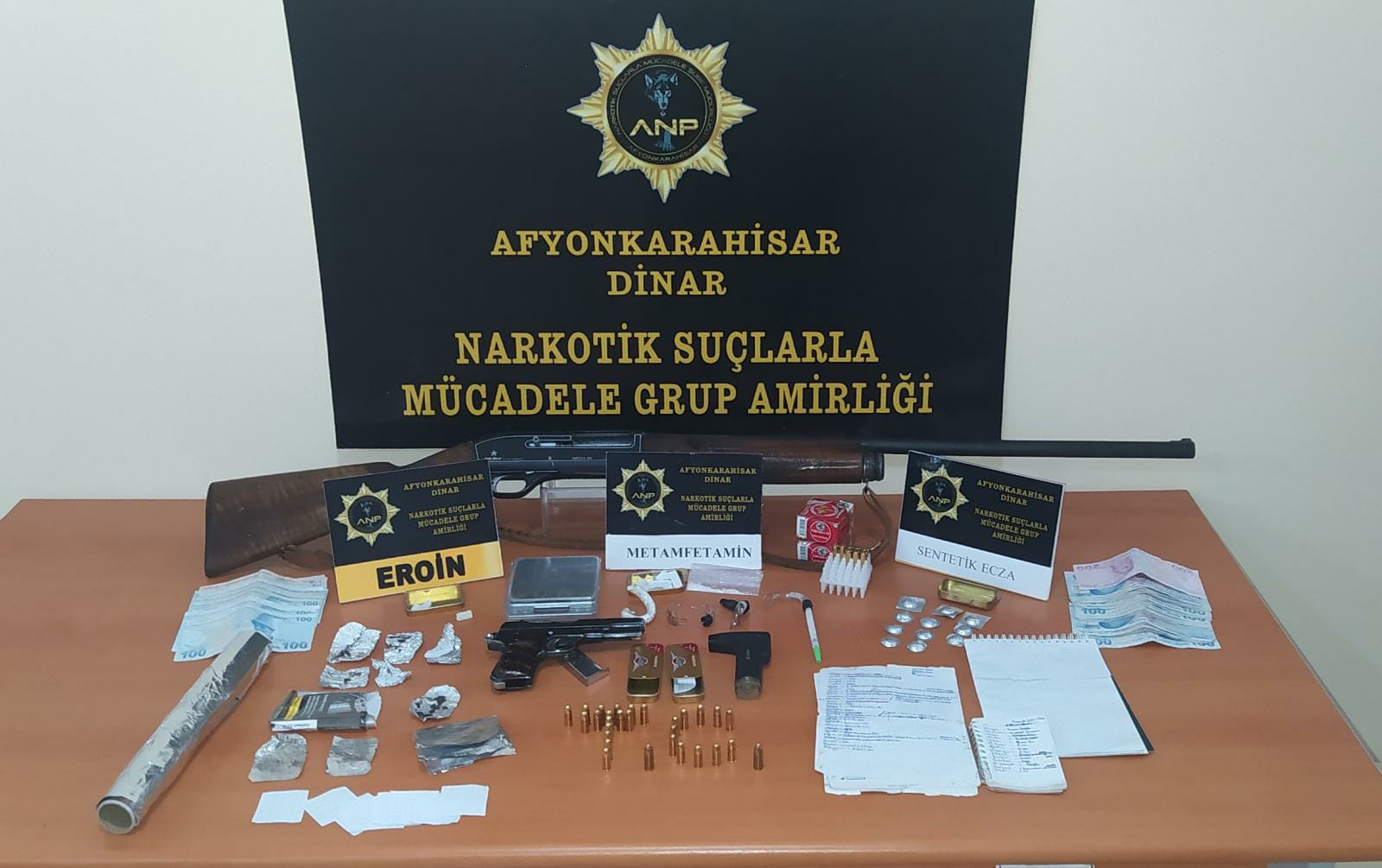 Zehir taciri şahıs Başmakçı’da yakayı ele verdi