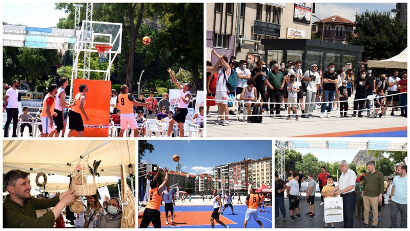 Basketbol turnuvası nefes kesti