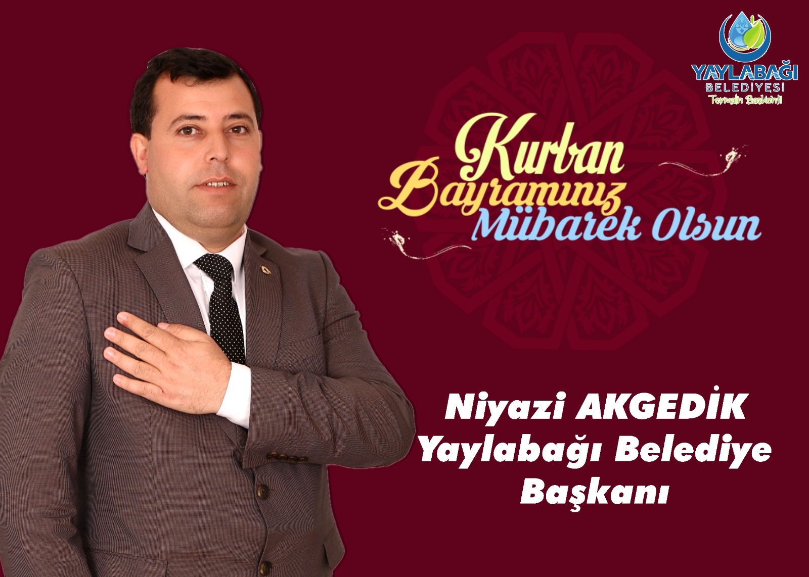 Başkan Akgedik’ten Kurban Bayramı mesajı