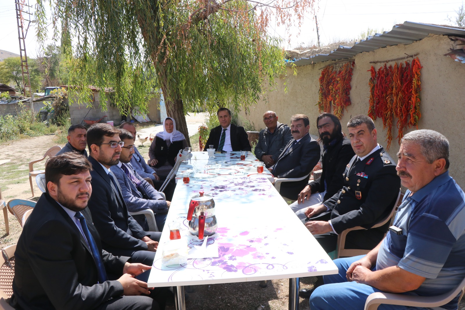 Başkan Sarı; “Şehidimizi vefatının sene-i devriyesinde saygıyla anıyoruz”