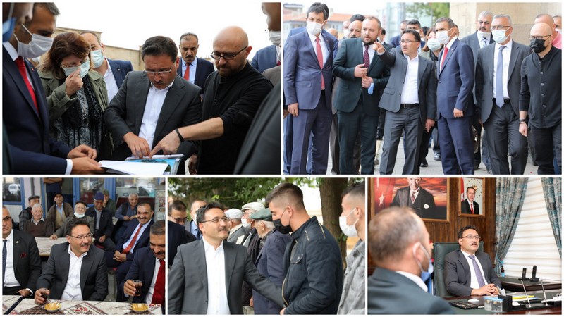 Vali Gökmen Çiçek, Sultandağı İlçesi’nde incelemelerde bulundu