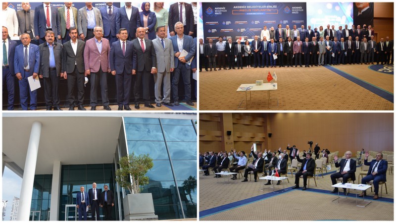 Başkan Sarı, Akdeniz Belediyeler Birliği meclis toplantısına katıldı