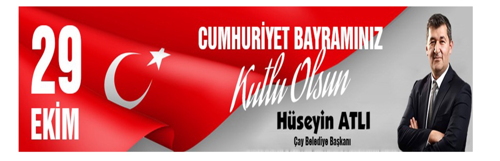 Başkan Atlı Cumhuriyet Bayramı kutlama mesajı
