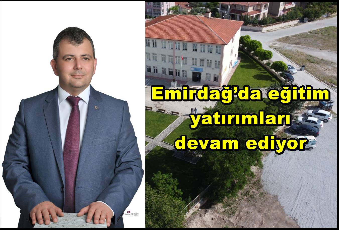 Emirdağ’da eğitim yatırımları devam ediyor