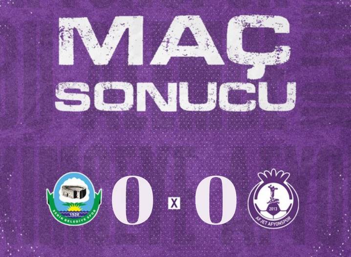 Afjet Afyonspor 0 Serik Belediyespor 0