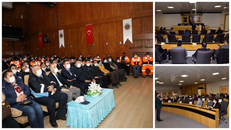 Belediye personeline hizmet içi eğitim semineri