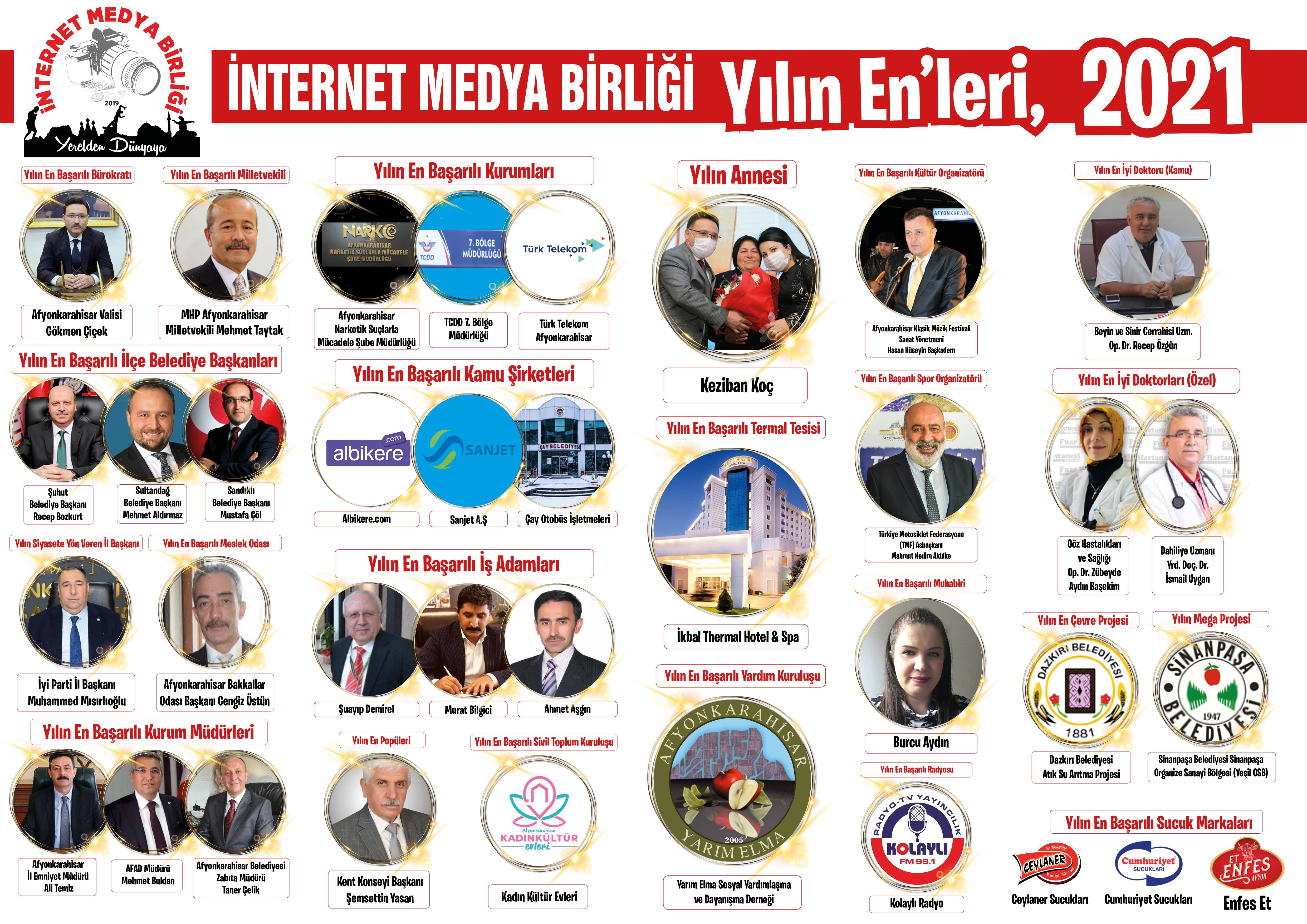 İnternet Medya Birliği YILIN ENLERİ’Nİ belirledi